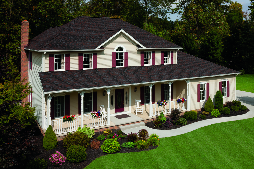 Farm House with a complete roofing system